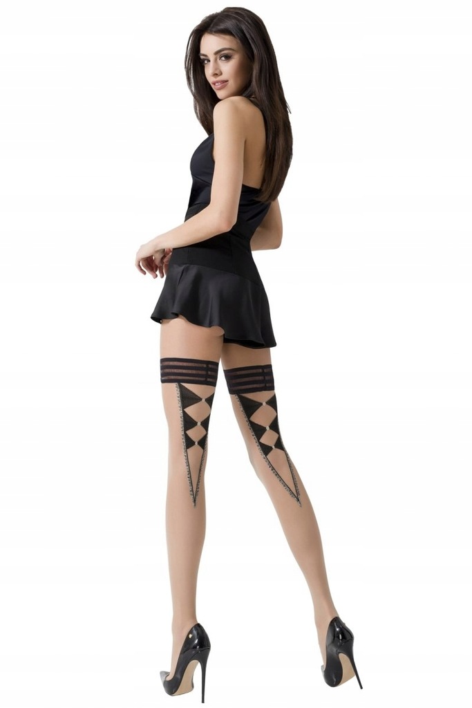 Glatke samodržeće čarape ST 024 